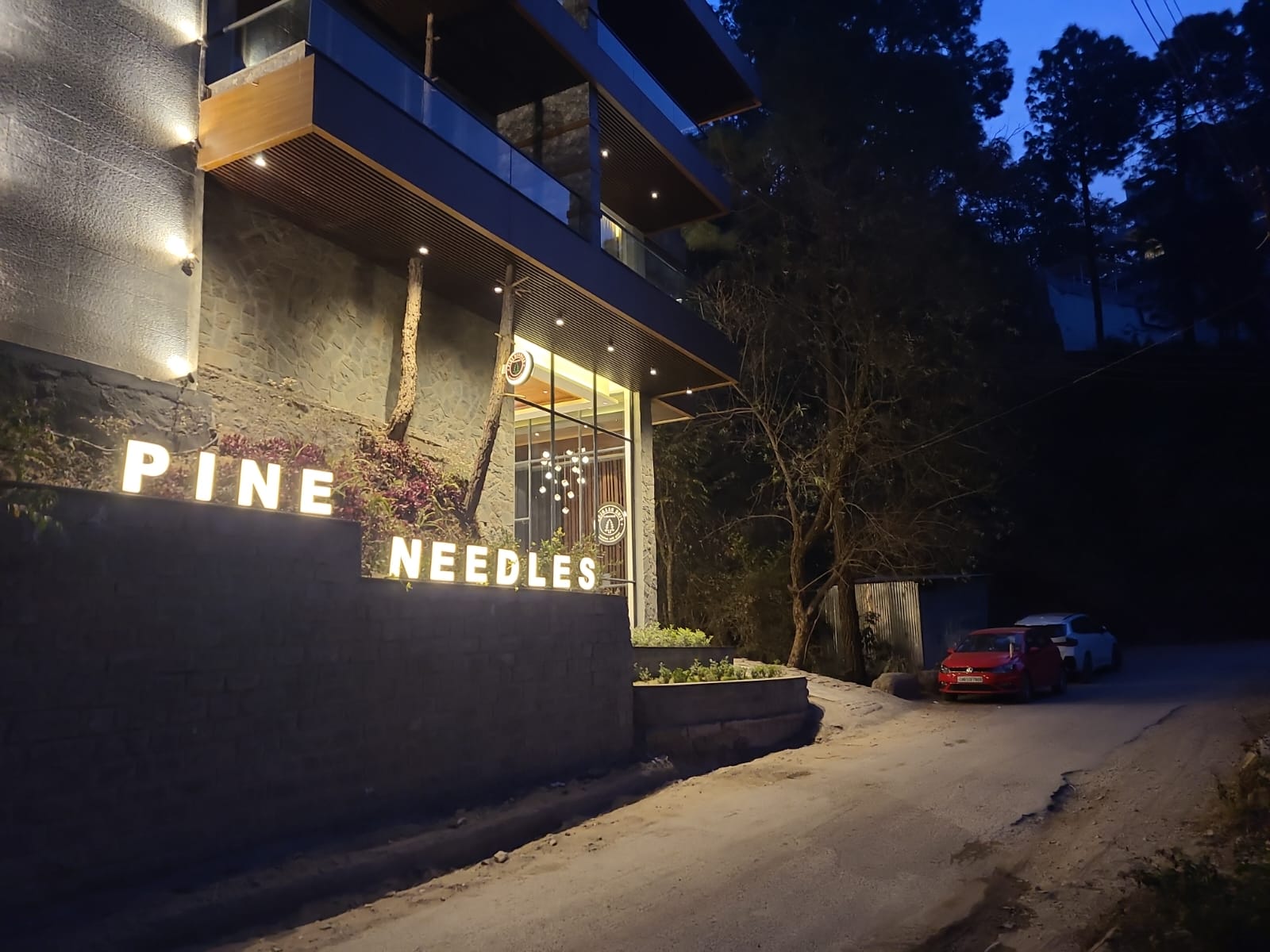 Majestic mountain peaks at golden hour